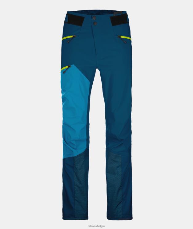 Heren benzine blauw westalpen 3l broek ORTOVOX kleding LX0XF516