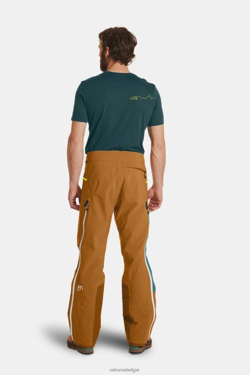 Heren benzine blauw westalpen 3l broek ORTOVOX kleding LX0XF516