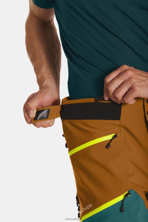 Heren benzine blauw westalpen 3l broek ORTOVOX kleding LX0XF516