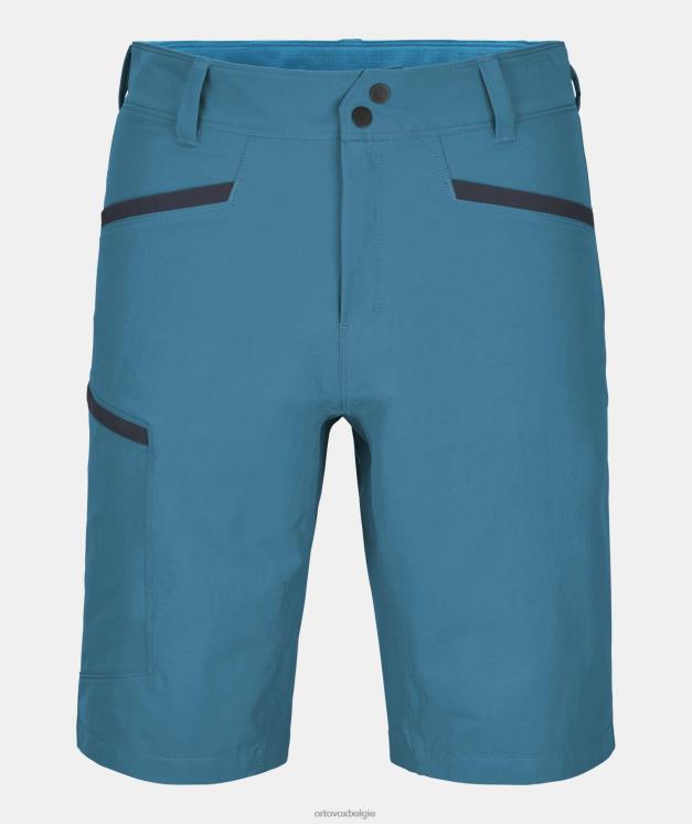 Heren berg blauw pelmo korte broek ORTOVOX kleding LX0XF464