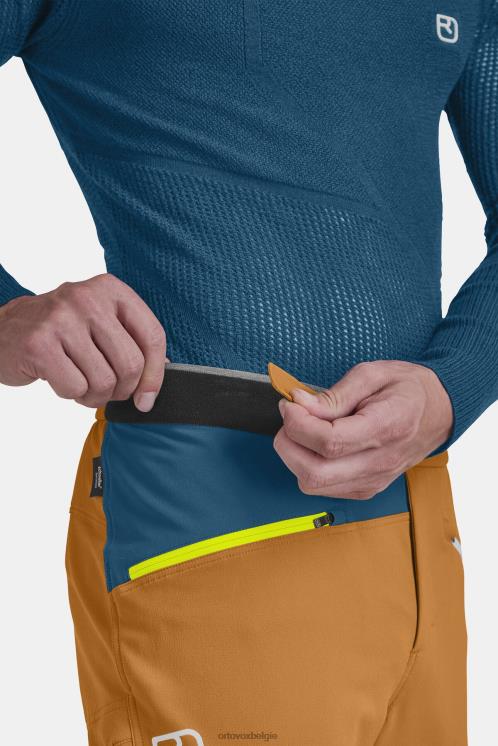Heren donkere Stille Oceaan col becchei broek ORTOVOX kleding LX0XF163
