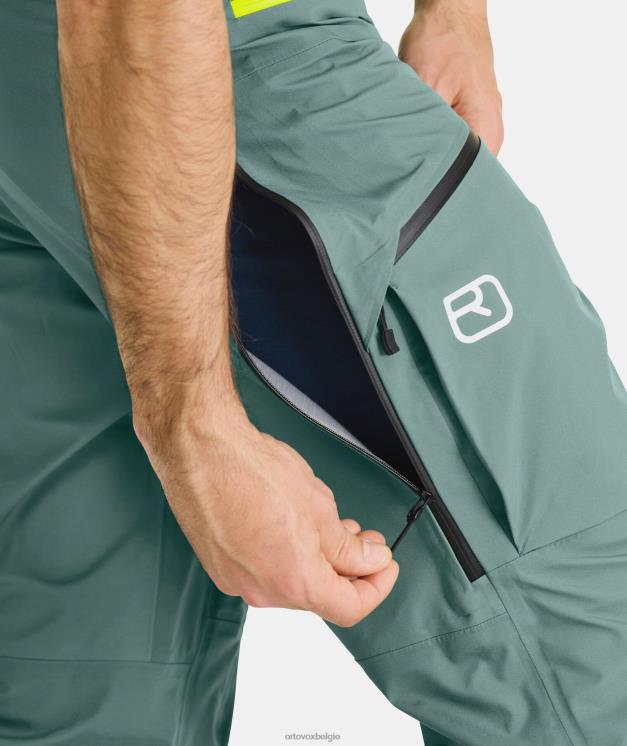 Heren groen mos Diepe shell-broek van 3l ORTOVOX kleding LX0XF34