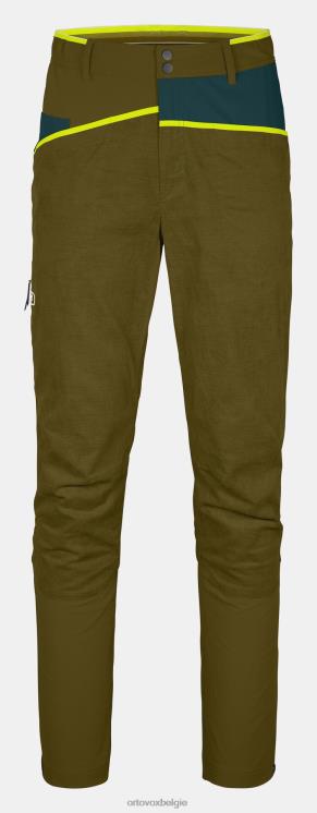 Heren groen mos casale broek ORTOVOX kleding LX0XF299