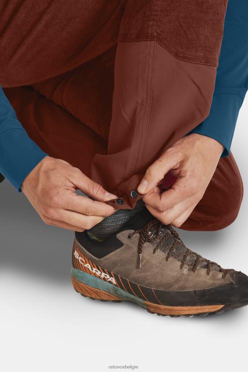 Heren groen mos casale broek ORTOVOX kleding LX0XF299