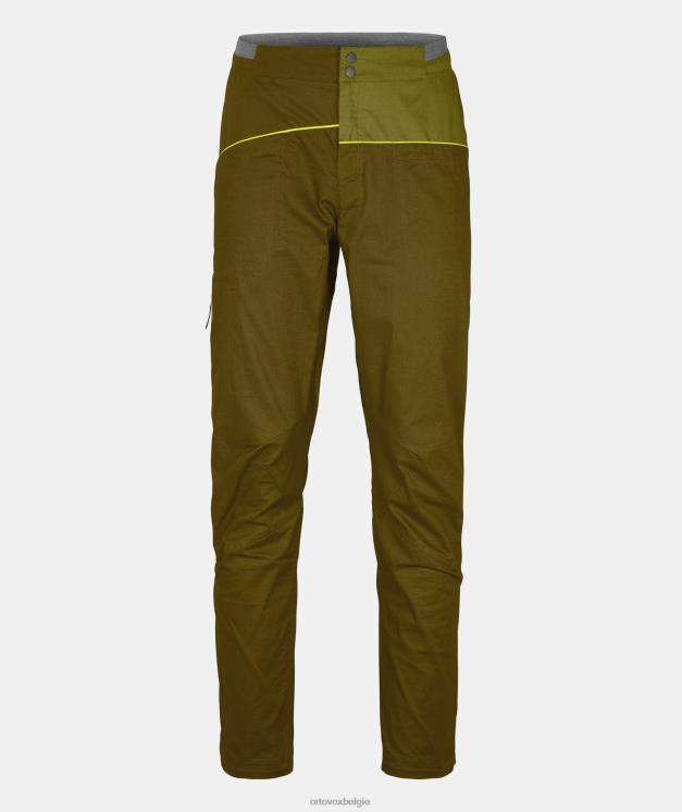 Heren groen mos valbon broek ORTOVOX kleding LX0XF316