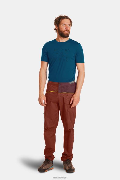 Heren groen mos valbon broek ORTOVOX kleding LX0XF316