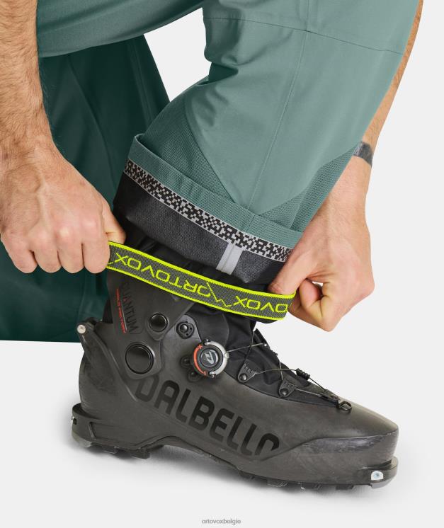 Heren klei oranje Diepe shell-broek van 3l ORTOVOX kleding LX0XF36