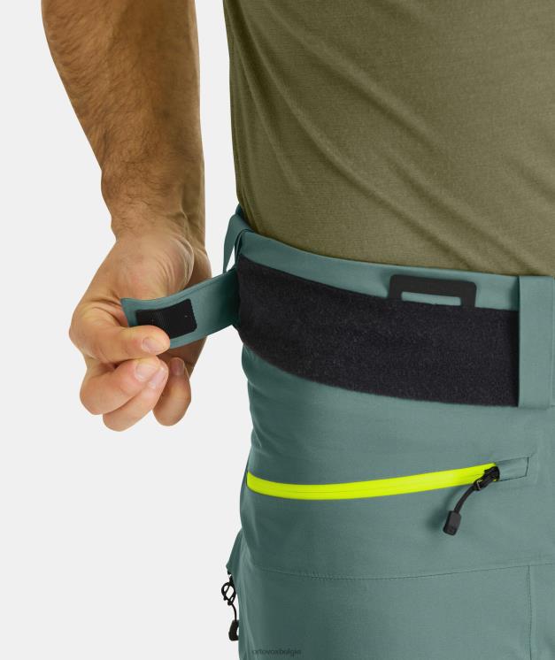 Heren zwarte raaf Diepe shell-broek van 3l ORTOVOX kleding LX0XF33