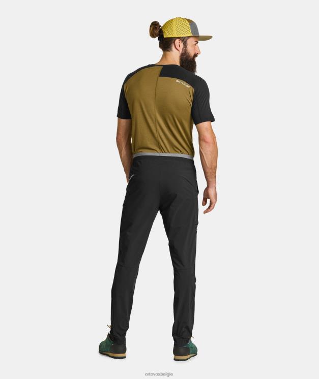 Heren zwarte raaf Piz selva broek ORTOVOX kleding LX0XF480