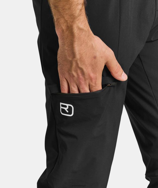 Heren zwarte raaf Piz selva broek ORTOVOX kleding LX0XF480