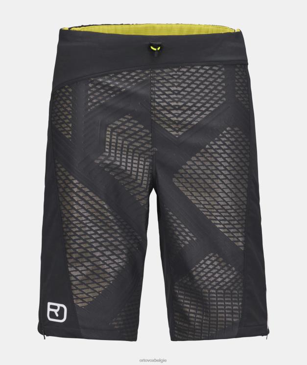 Heren zwarte raaf col becchei wb korte broek ORTOVOX kleding LX0XF422