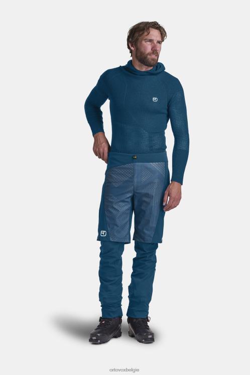 Heren zwarte raaf col becchei wb korte broek ORTOVOX kleding LX0XF422