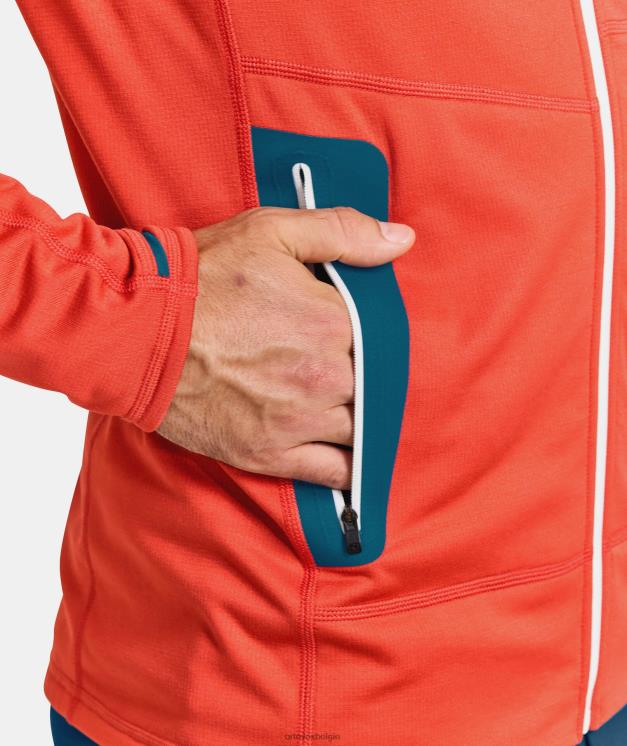 Heren lieve alison lichte fleecejas ORTOVOX kleding LX0XF665