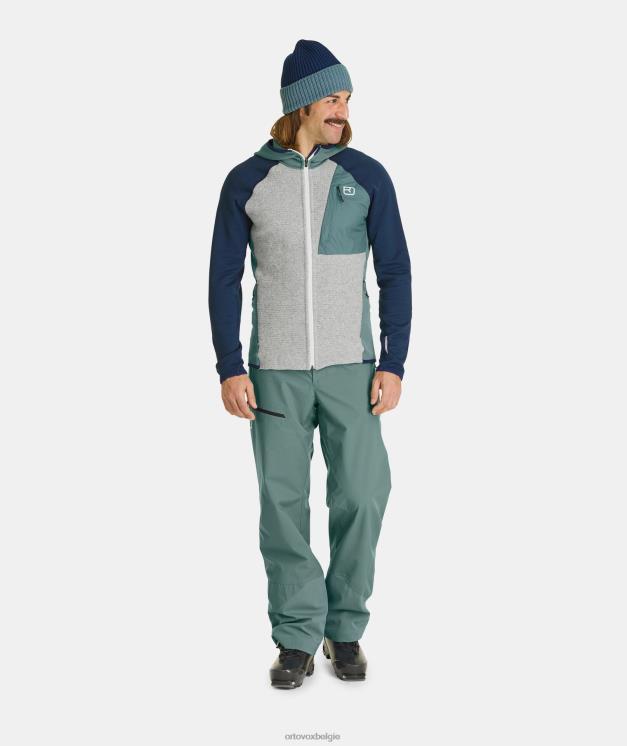 Heren sluwe vos fleece GP klassiek gebreide hoody ORTOVOX kleding LX0XF383