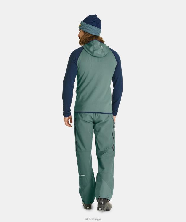 Heren sluwe vos fleece GP klassiek gebreide hoody ORTOVOX kleding LX0XF383