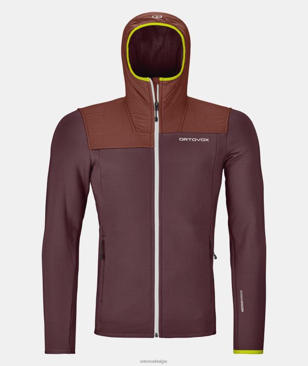 Heren wijn proeven fleece en capuchon ORTOVOX kleding LX0XF294