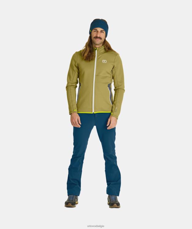 Heren zwarte raaf fleecejack ORTOVOX kleding LX0XF256