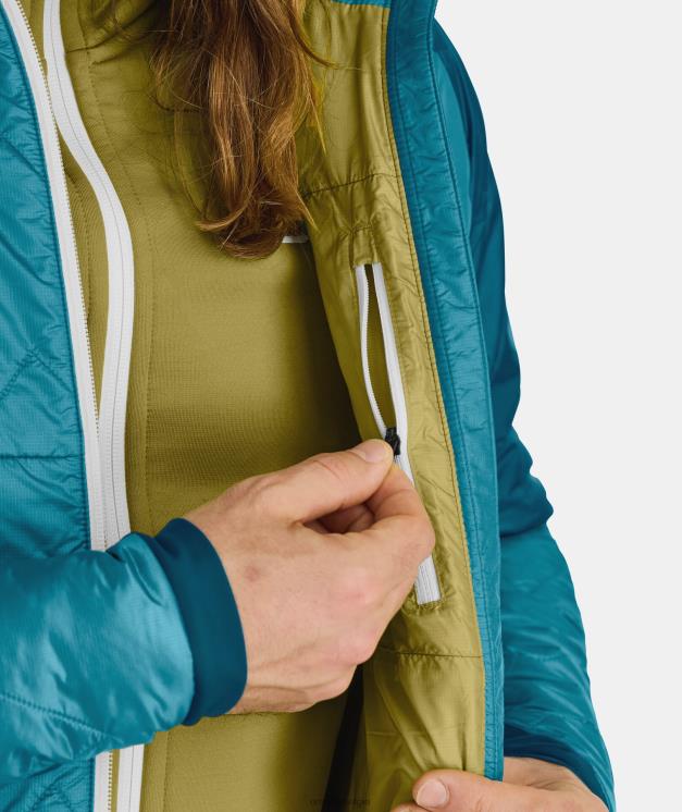 Heren arctisch grijs Zwitsers wollen piz flaconjasje ORTOVOX kleding LX0XF51