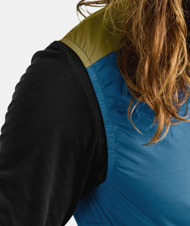 Heren benzine blauw windjack vest ORTOVOX kleding LX0XF615