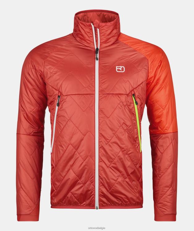 Heren cengia rossa Zwitsers wollen piz flaconjasje ORTOVOX kleding LX0XF52