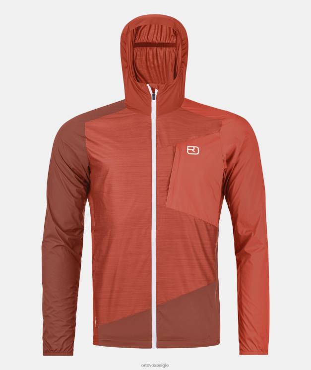 Heren cengia rossa windjack ORTOVOX kleding LX0XF578