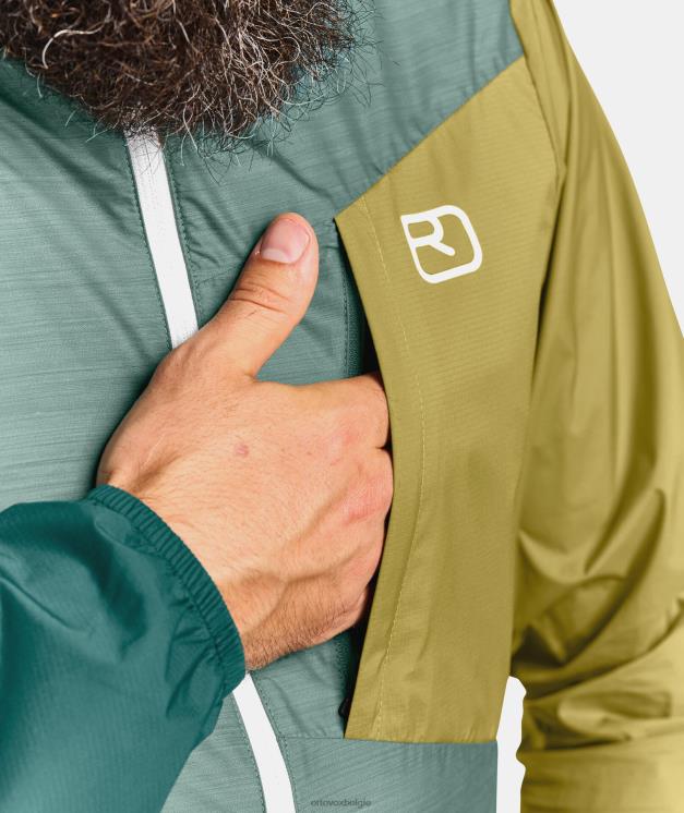 Heren cengia rossa windjack ORTOVOX kleding LX0XF578