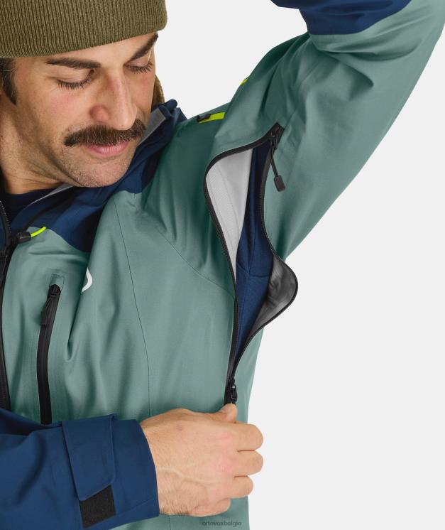 Heren diepe oceaan Diepe shell-jas van 3l ORTOVOX kleding LX0XF27