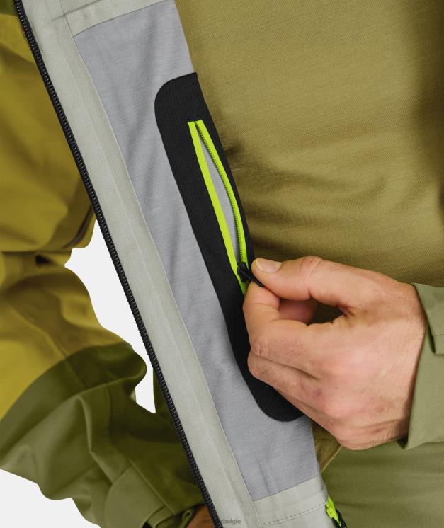 Heren diepe oceaan Guardianshell-jack van 3l ORTOVOX kleding LX0XF10