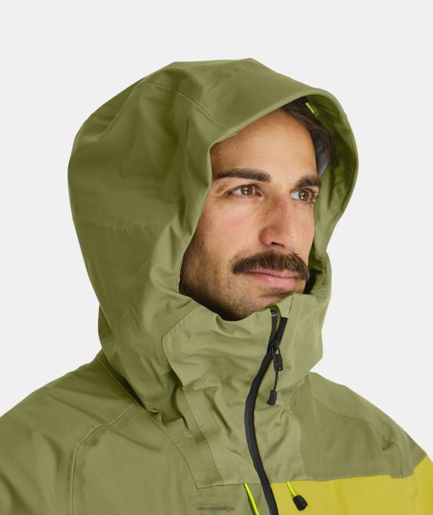 Heren diepe oceaan Guardianshell-jack van 3l ORTOVOX kleding LX0XF10