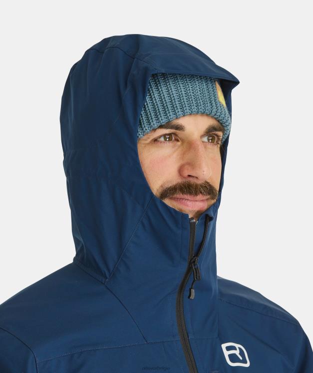 Heren diepe oceaan mesol jas ORTOVOX kleding LX0XF23