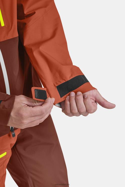 Heren donkere Stille Oceaan Ortler-jas van 3l ORTOVOX kleding LX0XF50