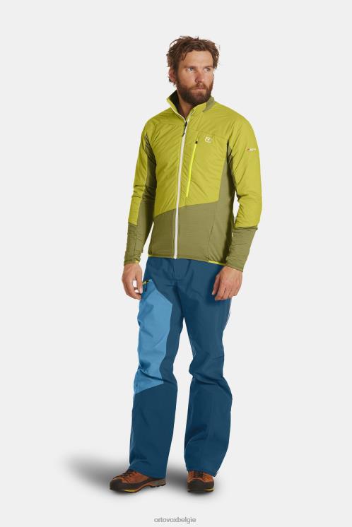 Heren donkere Stille Oceaan Westalpen hybride Zwitserse wollen jas ORTOVOX kleding LX0XF395