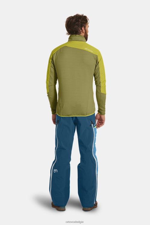 Heren donkere Stille Oceaan Westalpen hybride Zwitserse wollen jas ORTOVOX kleding LX0XF395