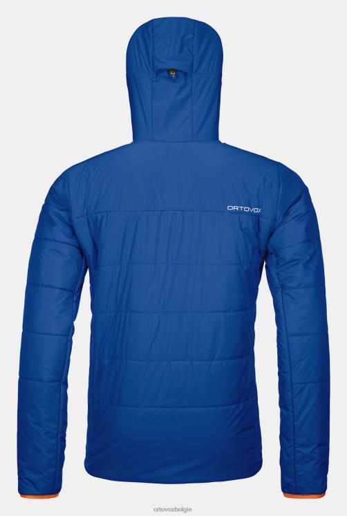 Heren gewoon blauw Zwitsers wollen zinal jasje ORTOVOX kleding LX0XF44