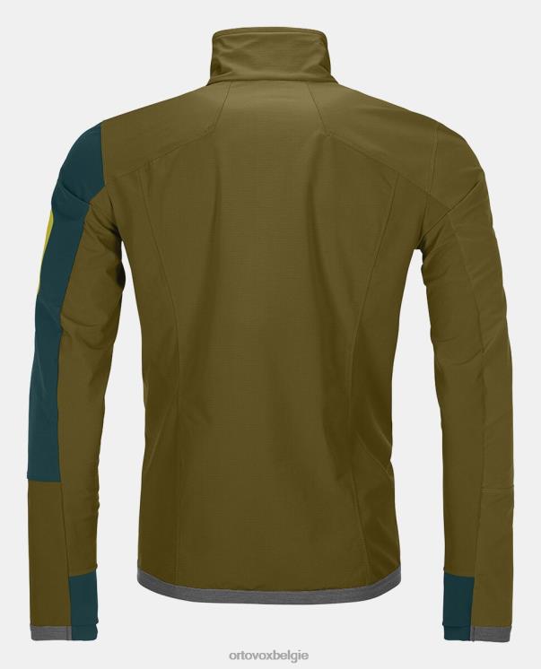 Heren groen mos berrino-jasje ORTOVOX kleding LX0XF313