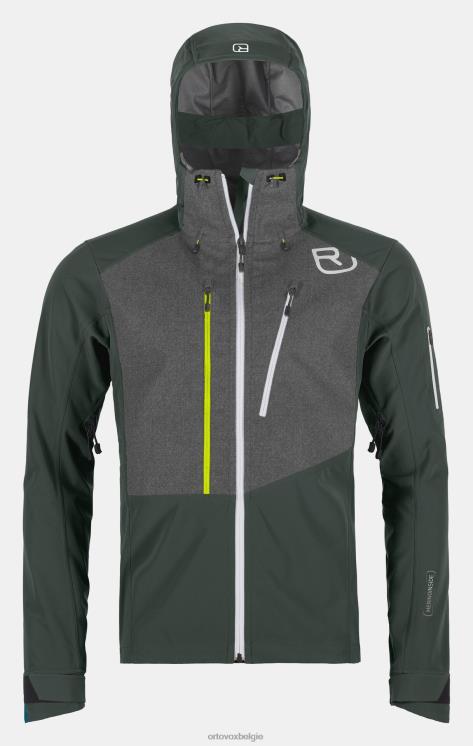 Heren groene den pordoi jas ORTOVOX kleding LX0XF619