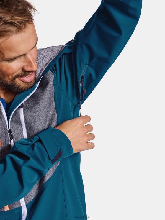 Heren groene den pordoi jas ORTOVOX kleding LX0XF619