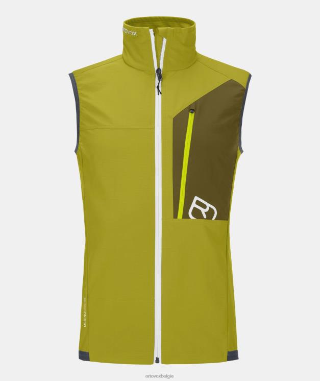 Heren vuil madeliefje berrino-vest ORTOVOX kleding LX0XF387