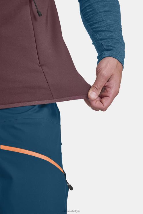 Heren wijn proeven fleece plus vest ORTOVOX kleding LX0XF436