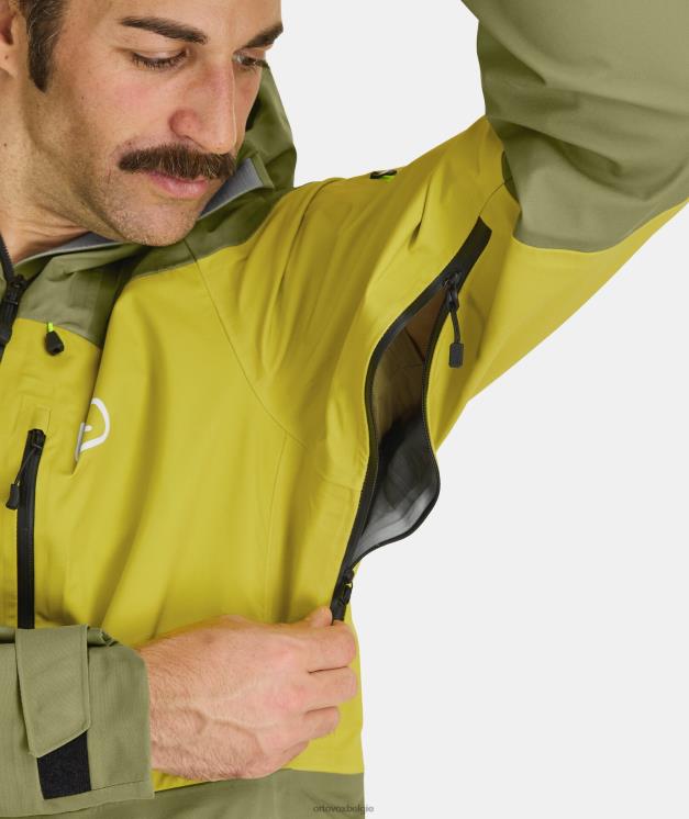 Heren zwarte raaf Guardianshell-jack van 3l ORTOVOX kleding LX0XF9