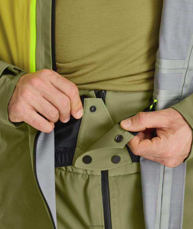 Heren zwarte raaf Guardianshell-jack van 3l ORTOVOX kleding LX0XF9