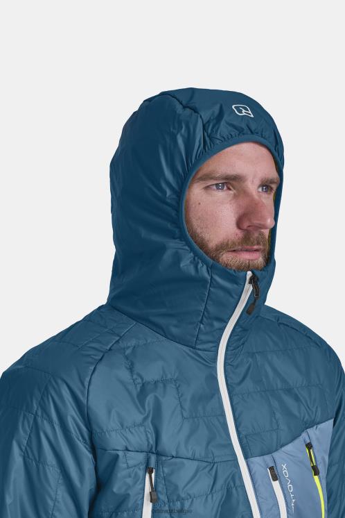 Heren zwarte raaf Zwitsers wollen piz boe jasje ORTOVOX kleding LX0XF224