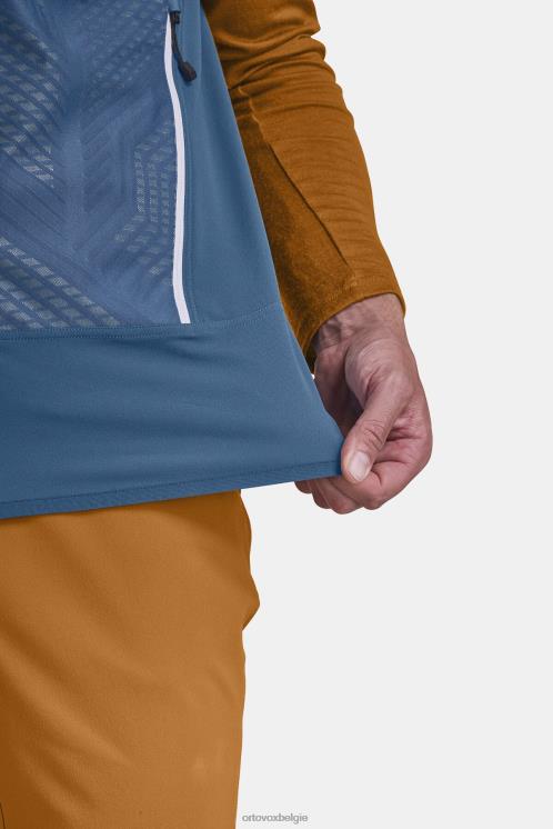 Heren zwarte raaf col becchei-vest ORTOVOX kleding LX0XF390