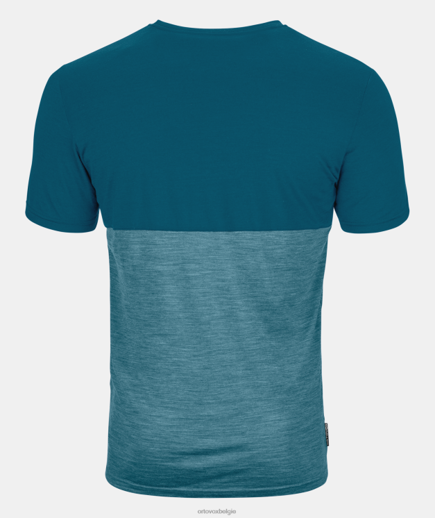 Heren benzine blauw 150 coole logo-ts ORTOVOX kleding LX0XF637