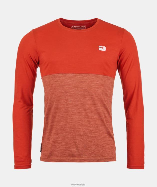 Heren cengia rossa 150 coole logo-ls ORTOVOX kleding LX0XF653