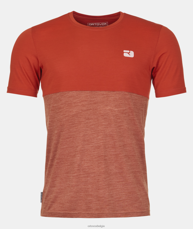 Heren cengia rossa 150 coole logo-ts ORTOVOX kleding LX0XF636