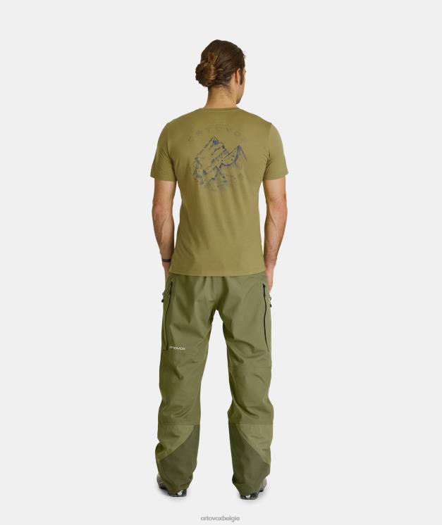 Heren ijzergrijze mix 150 coole balpennen ORTOVOX kleding LX0XF293