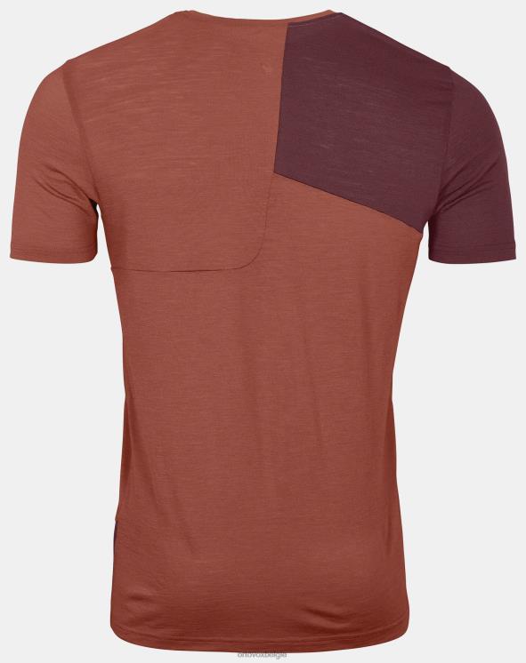Heren klei oranje 120 tec-t-shirt ORTOVOX kleding LX0XF538