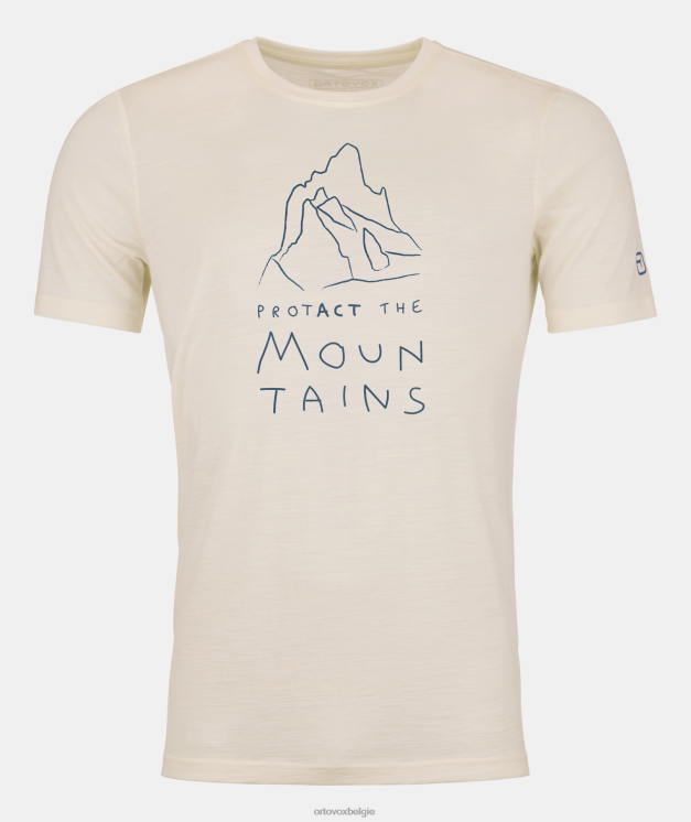 Heren niet geverfd 150 coole mtn-beschermer ts ORTOVOX kleding LX0XF214