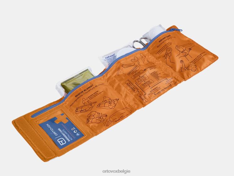unisex schokkend oranje EHBO-roldocument midden ORTOVOX apparatuur LX0XF1539